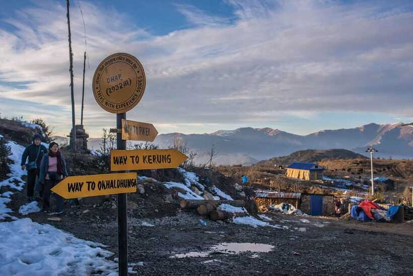4 Days Pikey Peak Trek : The Best View of Mt Everest - Day 2: Jhapre to Pikey Base Camp, 3,640m and calm altitude