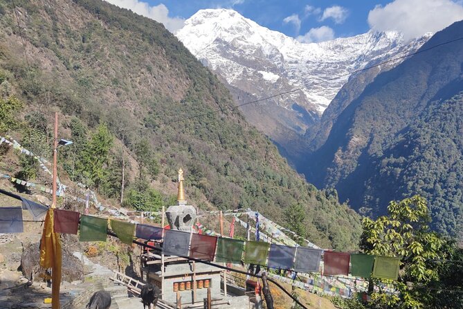 6 days Annapurna Basecamp Trek - Day 5: Sunrise at Base Camp, 360-Degree Peak Color