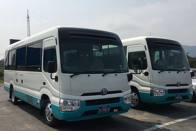Ac Toyota Coaster Deluxe Coach From Pokhara to Kathmandu - Reliability on real roads: road construction and last-minute changes happen