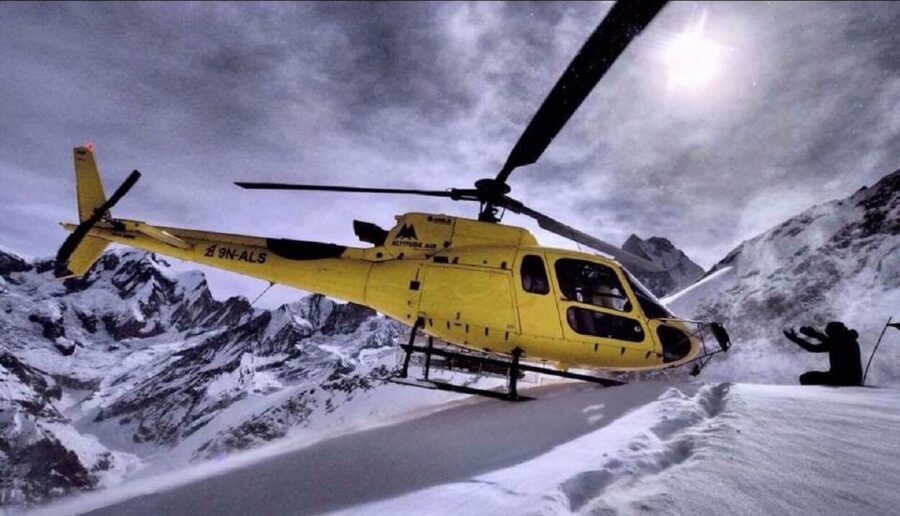 Annapurna Base Camp Heli Tour - From Pokhara Airport to the Annapurna Massif