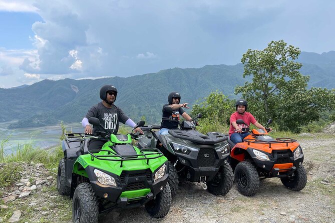 ATV Adventure Tour in Pokhara, Nepal - The route up Sarangkot: 10 km, about 4,500 ft, and a real workout
