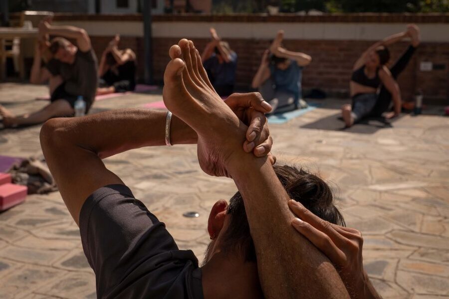 Day Yoga Meditation Retreat with Lunch, Kathmandu - Breathing, Meditation, and Chanting in the Middle