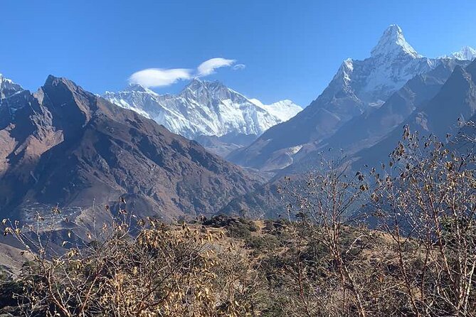Everest Base Camp Helicopter Tour landing at Everest View Hotel. - Everest View Hotel Pause: Breakfast, Quick Exploring, and the Reality of Altitude