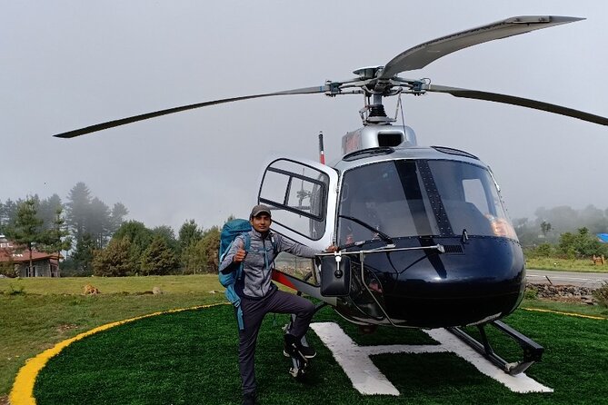 Everest Base Camp Helicopter Tour landing at Everest View Hotel. - Service Quality and the Human Touch