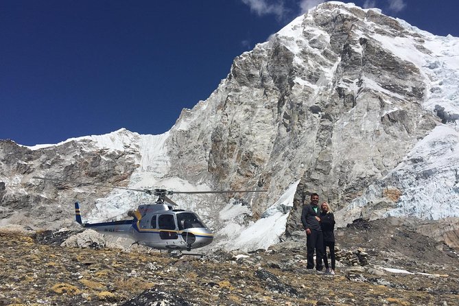 Everest Base Camp Helicopter Tour Stop at Hotel Everest View. - The Base Camp flyover moment, what you should plan to photograph