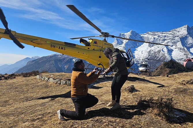 Everest base camp helicopter tour with Guarenteed Landing - The Kathmandu-to-Everest timing: how a 6-hour day becomes 2h10 in the air