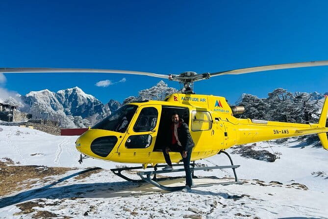 Everest Base Camp helicopter tour with landing - Key Highlights You Will Feel Quickly