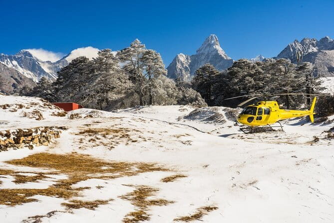Everest Base Camp helicopter tour with landing - Why a Base Camp Landing Beats Just Flying Over Everest