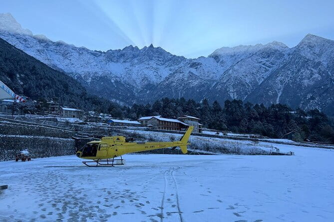 Everest Base Camp Helicopter Tour with Landing - Tribhuvan Airport Waiting: Use It Like a Pro
