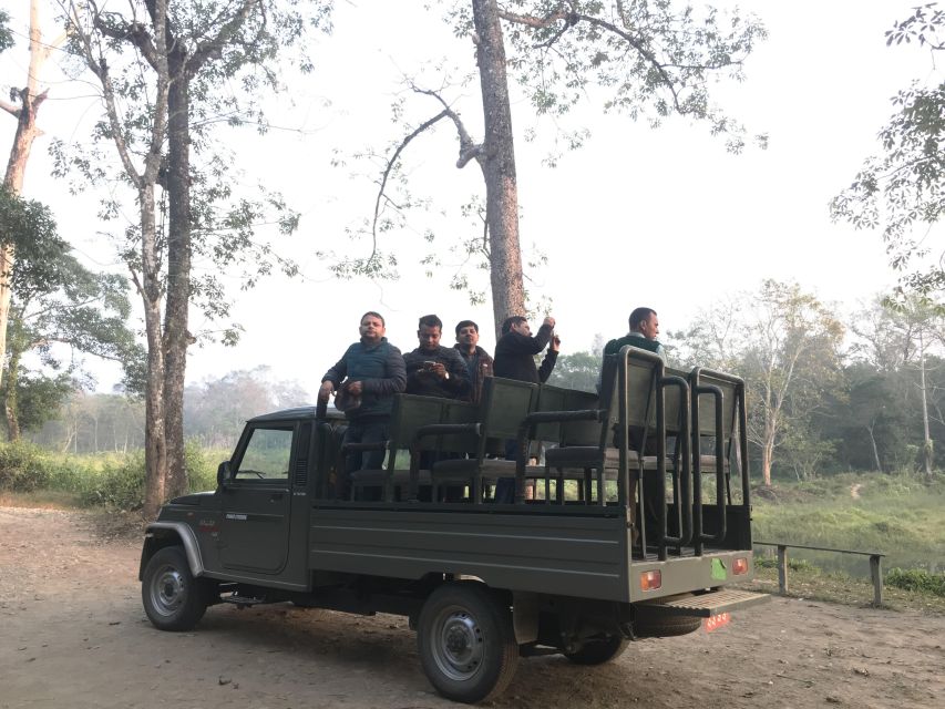 From Chitwan : Jeep Safari,Canoeing,Forest walk Day Tour - Rapti River canoeing for 45 minutes: crocodiles and water birds