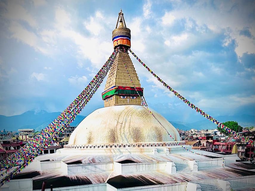 From Kathmandu: 2 Stupas and Kopan Monastery Spiritual Tour - Boudhanath Stupa: UNESCO scale, Tibetan culture, and pilgrimage energy