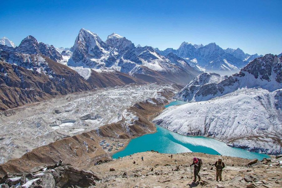 From Kathmandu Budget: 15 Day Everest Base Camp Trek - Everest Base Camp at 5,364 meters, then Kala Patthar at 5,545