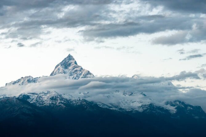 Full Day Car Drive to Explore Places of Interest of Pokhara - World Peace Pagoda: the hilltop finish with Annapurna and Fewa views