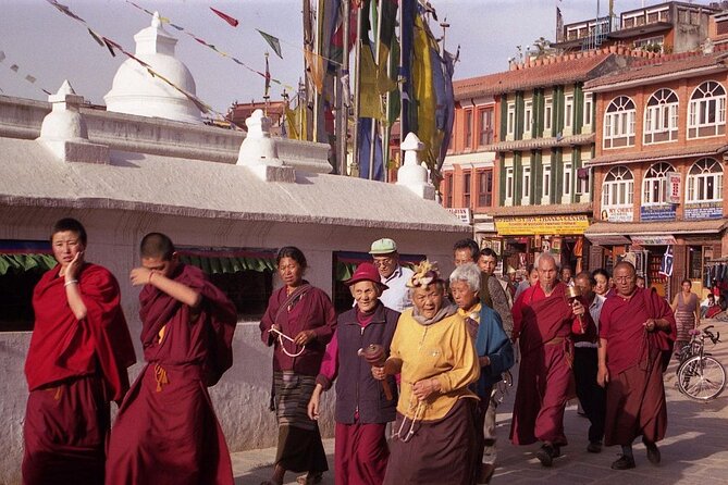 Full Day Kathmandu City Tour: Highlights of the Kathmandu Valley - Boudhanath Stupa: Tibetan Buddhism, prayer wheels, and calm focus
