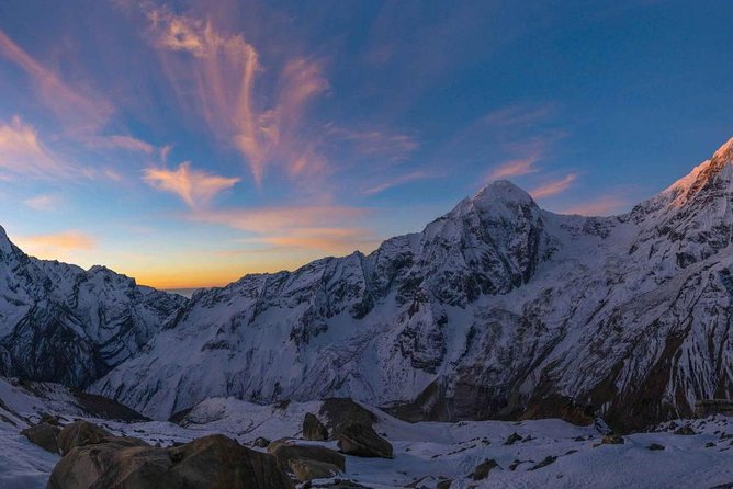 Helicopter Tour To Annapurna Region with landing at Base Camp - The views you’re actually paying for: Dhaulagiri, Machhapuchhre, and the Annapurna wall