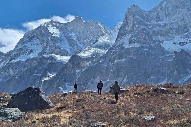 Kanchenjunga Circuit Trek 19 Days - Yalung Glacier and the peak-name sightings