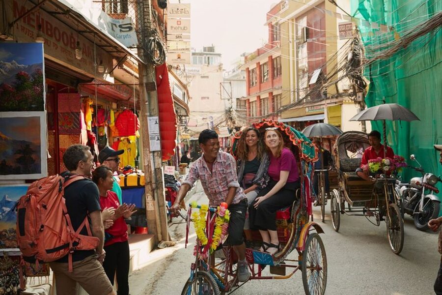 Kathmandu at Sunset: Explore the City on Rickshaw - The Sigal Buddhist shrine stop: a quiet reset in a side alley