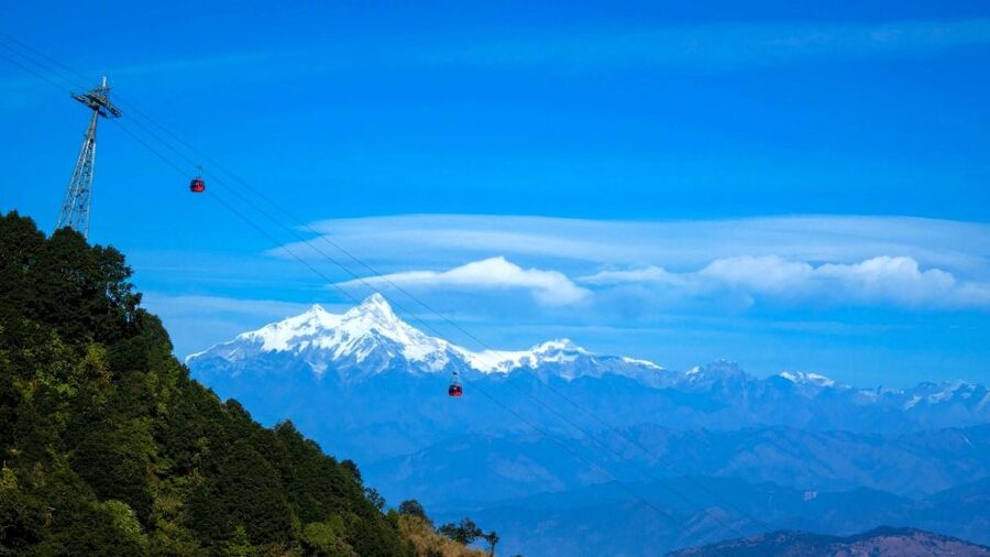Kathmandu: Chandragiri Cable Car, and Swayambhu - Chandragiri Temple: spirituality with local texture