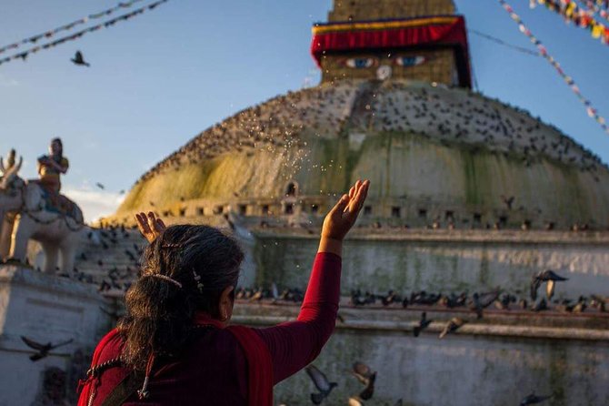 Kathmandu City in One Day with Bodhnath Stupa - Swayambhunath, Monkey Temple, and the Kathmandu Valley view payoff