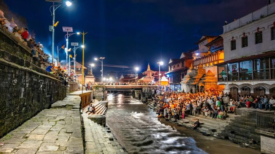 Kathmandu City Sightseeing Bus tour (5 Sights) - Budhanilkantha: the reclining Vishnu and the pond reflections