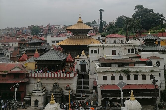 Kathmandu City Tour - Private UNESCO World Heritage Sites Tour - Stop 4: Pashupatinath Temple, a Hindu sacred site with crematory associations