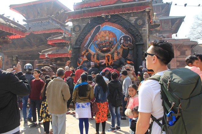 Kathmandu Day Tour - Getting picked up and moving safely through Kathmandu traffic