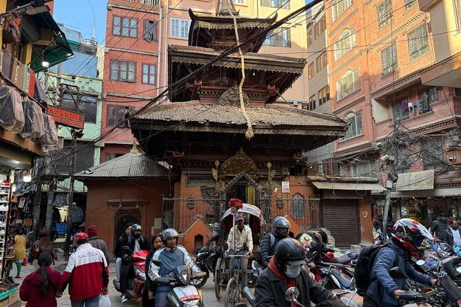 Kathmandu: Food, Drink and Shopping Rickshaw Tour - Getting started: Kaiser Library or central Kathmandu, then into Thamel