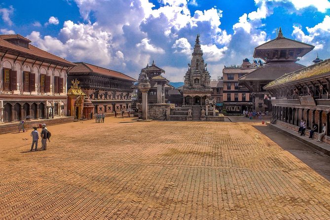 KATHMANDU FULL DAY SIGHTSEEING TOUR (6-hrs) - Stop 4: Boudhanath Buddha Stupa, mandala shape at walking level