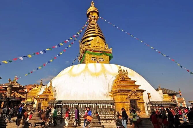 Kathmandu: Kopan Monastery, Swayambhu and Boudha Nath Stupa Tour - Hotel pickup and private A/C transport, not a scramble for taxis
