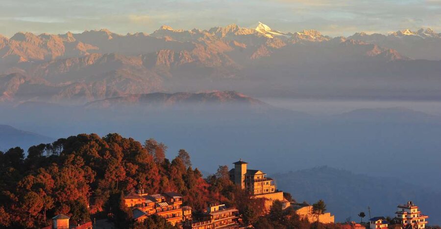 Kathmandu: Nagarkot Sunrise Tour with Day Hike - The guided walk toward Telkot: downhill hiking through real Nepal