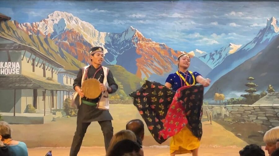Kathmandu: Nepalese Cuisine dinner with traditional dance - Momo and Mustang potatoes: the two big hits to look for
