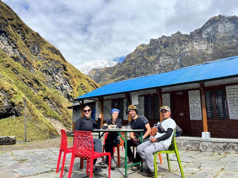 Kathmandu/Pokhara: 5-Day Annapurna Base Camp (ABC) Trek - Day 2: Sinuwa to Deurali through forests and waterfalls up to 3,230 m