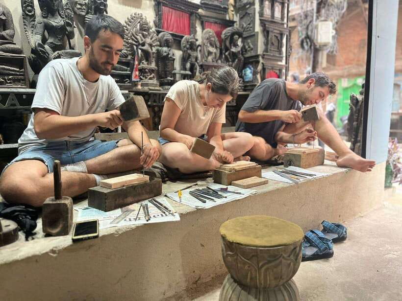 Kathmandu: Wood Carving Workshop with Local Artisan (Thamel) - The 3-hour workshop flow: from tools to your finished carving