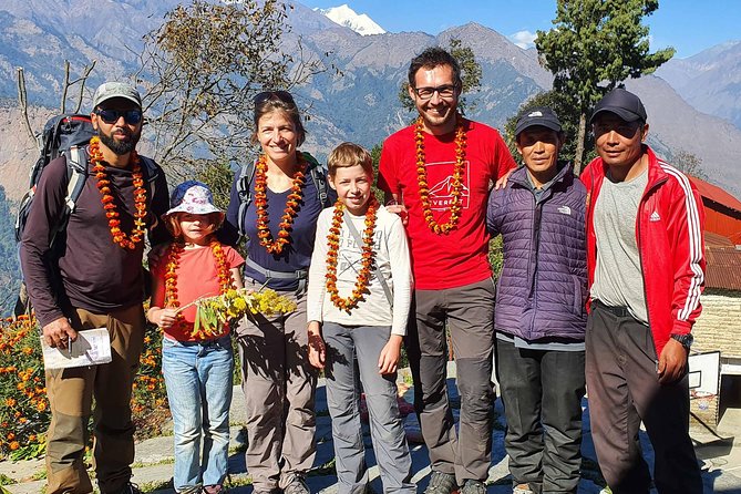 Mohare Danda Trek - The Mohare Danda summit day: sunrise, community lodge, and 3,313 meters