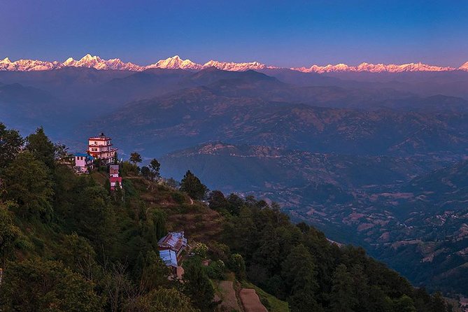 Mt Everest view from Nagarkot -hiking to Changu UNESCO site - From Kathmandu to Nagarkot: timing, elevation, and view odds