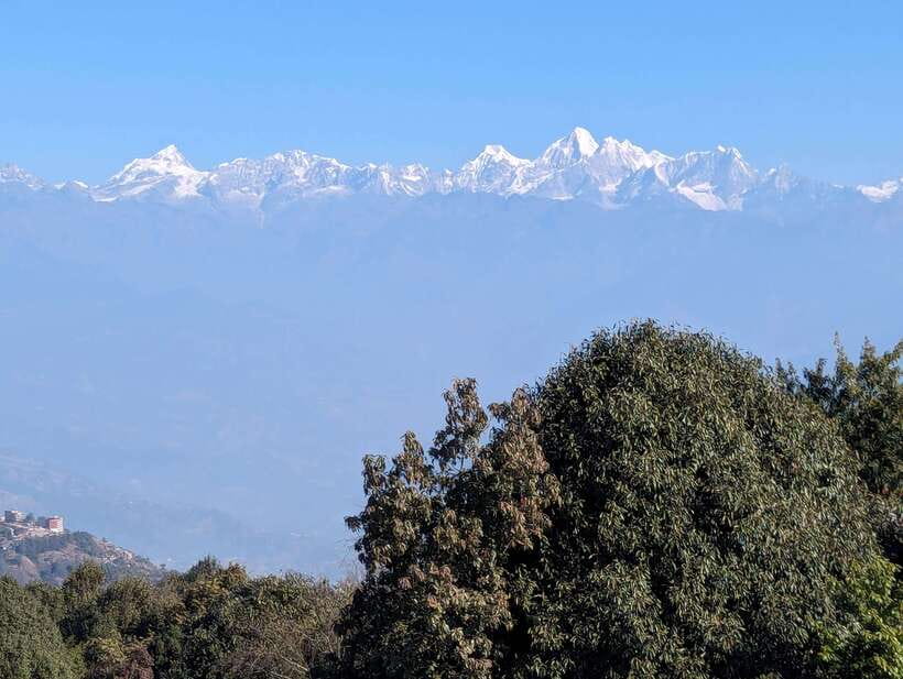Nagarjun Jamacho Day Hike – Stunning Valley Himalayan Views - Downhill through villages and monasteries: closing the loop gently