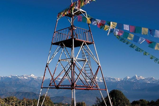 Nagarkot Sunset view tour from Kathmandu - Stop 1, Nagarkot View Tower: Photos, Steps, and the Weather Test