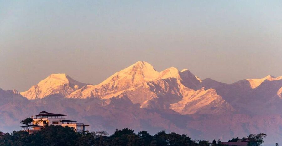 Panoramic Day Hike from Nagarkot to Changunarayan with Lunch - Nagarkot View Tower panorama: what you can realistically expect