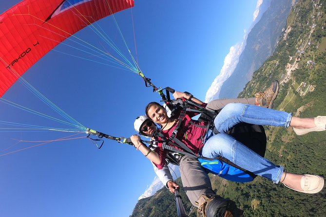 Paragliding at Pokhara - After Landing: Lakeside Office Stop and the Hotel Drop-Off