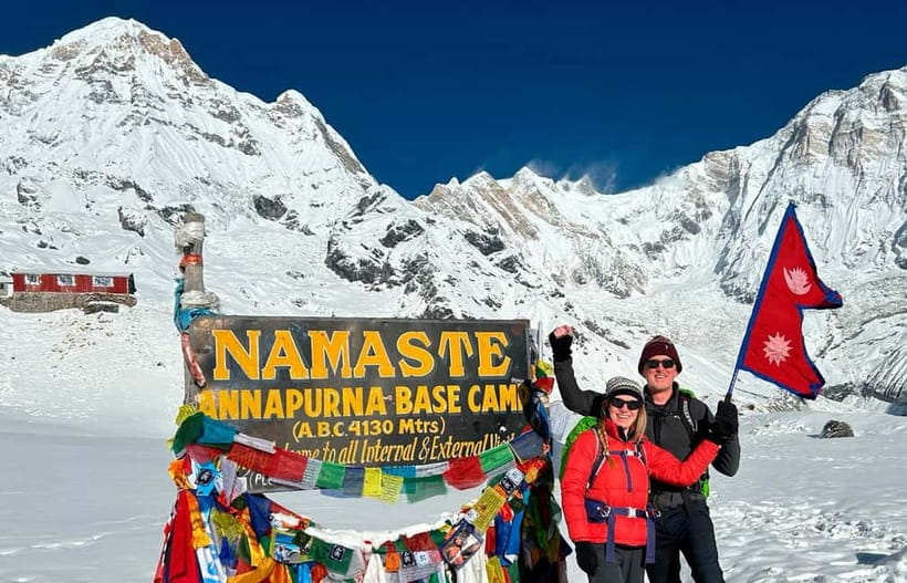 Pkr/Kathmandu: 5-Day Annapurna Base Camp & Hot spring Trek - Day 1: Pokhara or Kathmandu to Simrung, then Sinuwa tea-house living
