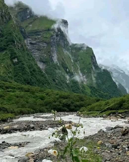 Pkr/Kathmandu: 5-Day Annapurna Base Camp & Hot spring Trek - Day 5: Jhinu Danda hot springs, Simrung, then back to Pokhara