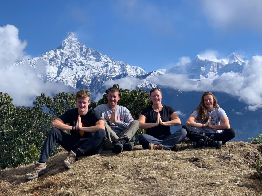 Pokhara: 3-Day Trek - Lodge comfort, hot showers, and the meals you will plan for