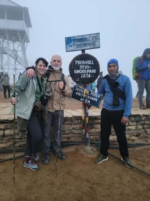 Pokhara: 4-Day Beautiful Ghorepani Poon Hill & Ghandruk Trek - Day 2: Ulleri steps to Ghorepani, Annapurna and Machhapuchhre views