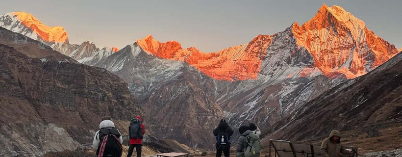 Pokhara: 7-Day Annapurna Base Camp Trek & Natural Hot Spring - From Pokhara to Ghandruk, you start with views and motion