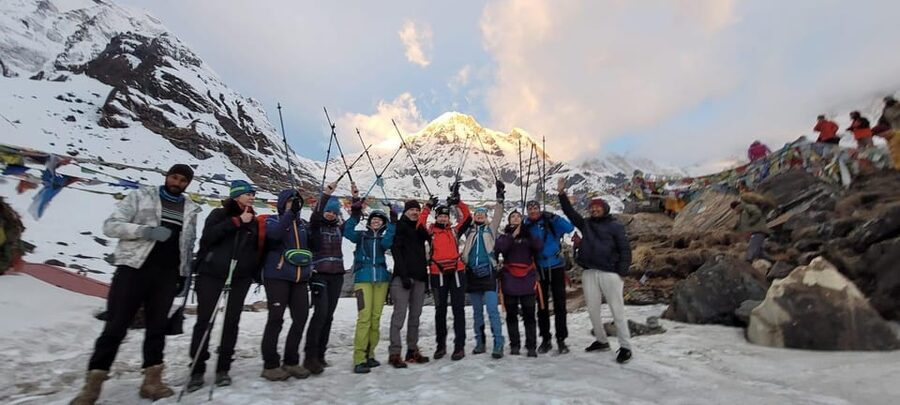 Pokhara: 7-Day Annapurna Base Camp Via PoonHill & Hot Spring - Tadapani or Chuile to Sinuwa: forest paths and river rhythm