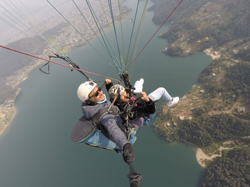 Pokhara: Adventure Paragliding Trip with Photos and Videos - 30 Minutes in the Air Over Pokhara Valley
