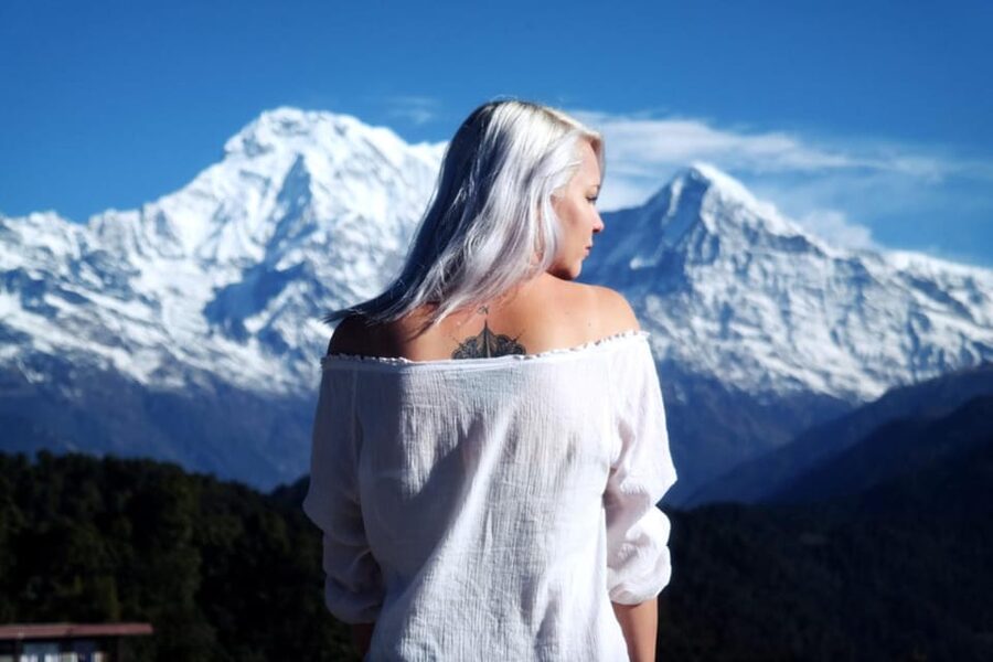Pokhara: Annapurna Foothills Private Day Hike with Transfers - What you see from Australian Camp: Machhapuchhre and more peak names than you expect