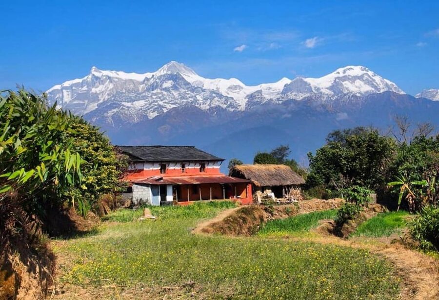 Pokhara : Easy Dhampus & Astam Village Day Hike - H2: Arriving in Astam, Lunch With a View and Real Village Time