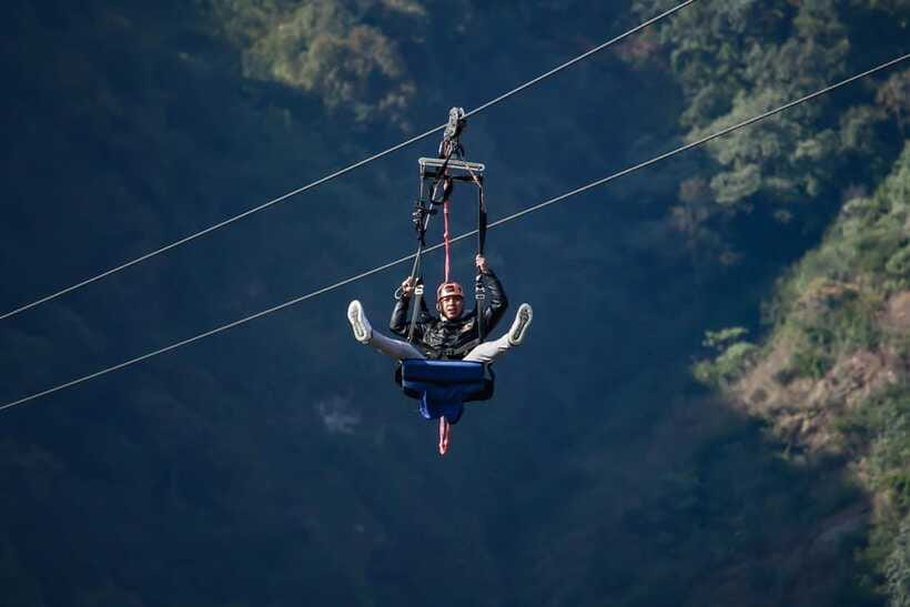 Pokhara: Experience The World's Steepest Zipline - The ride itself: 56 degrees, 100 km/h, and a route you can actually see