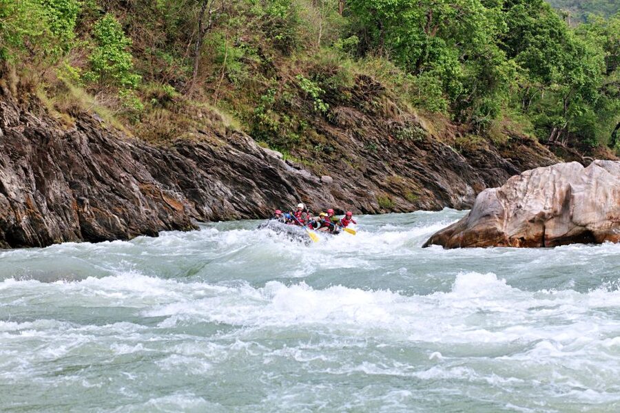 Pokhara: Half Day Upper Seti Rafting & Paragliding adventure - Upper Seti rafting meets paragliding in Pokhara